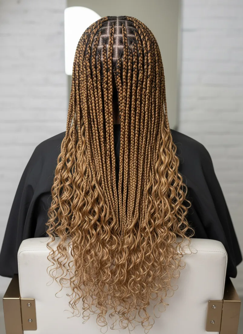 Knotless & Boho